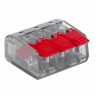 Клемма СМК 221-413 3 отверстия 0.2-4.0 мм2 блистер (5шт.) EKF PROxima plc-smk-221-413b