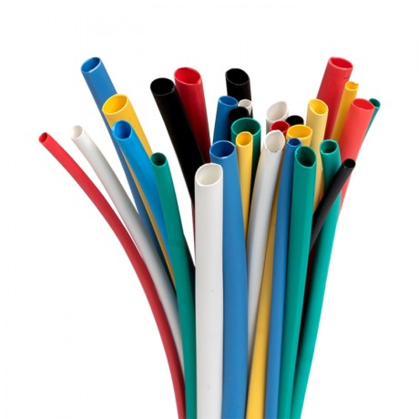 Набор ТУТ нг: 6 цветов по 5шт. Разного диаметра (1/0,5; 1,5/0,75; 2/1; 2,5/1,25; 3/1,5) 100мм. EKF PROxima tut-n-2-r