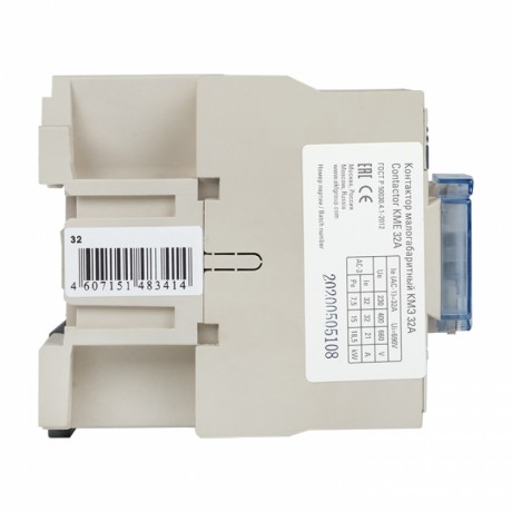 Контактор КМЭ малогабаритный 32А 24В 1NO EKF PROxima ctr-s-32-24