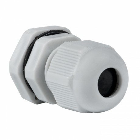 Сальник PG9 IP54 (20 шт) d отв. 16 мм / d провод. 4-8 мм EKF PROxima plc-pg-9-r