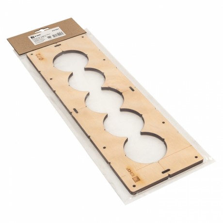 Шаблон для подрозетников c 5 отв. диам. 72 мм EKF Expert sh-d72-5