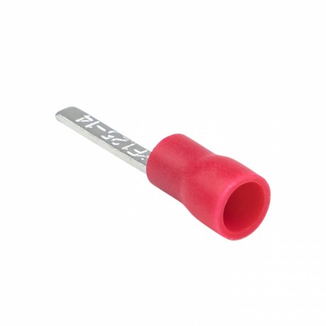 Наконечник штыревой плоский изолированный НШПИ 0.25-1.5 (уп 50шт) EKF PROxima nshpi-0.25-1.5