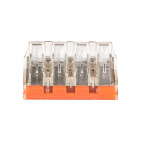 Клемма СМК 773-174 (с пастой), 4 отверстия, 2,5-6,0 мм2 (уп.4шт.) EKF PROxima plc-smk-773-174r