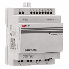 Программируемое реле 12 в/в т 24В PRO-Relay EKF PROxima ILR-12CT-24D