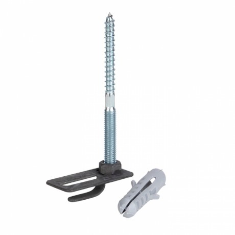 Держатель фасадный с крючком, L=120мм, HZ EKF PROxima lp-31612