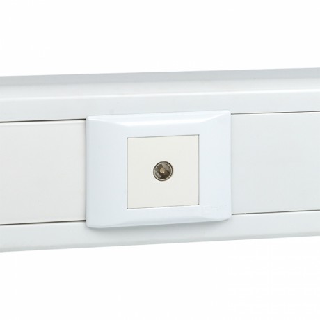 Розетка ТВ, 2 модуля EKF E2MA00-027-10