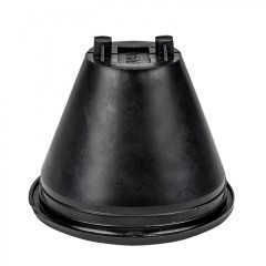 Кровельный держатель прут 8мм c 2 фиксаторами (с бетоном) EKF PROxima lp-d1000-082