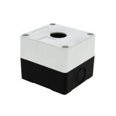 Корпус КП101 пластиковый 1 кнопка белый EKF PROxima cpb-101-w