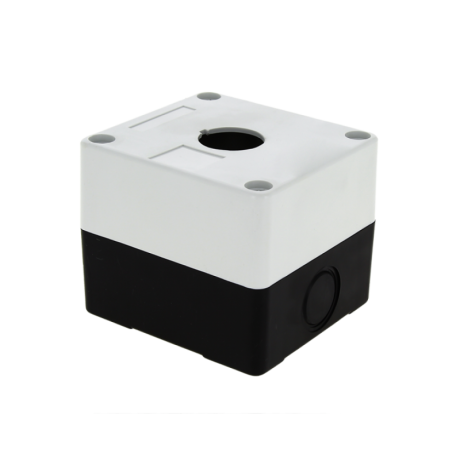 Корпус КП101 пластиковый 1 кнопка белый EKF PROxima cpb-101-w