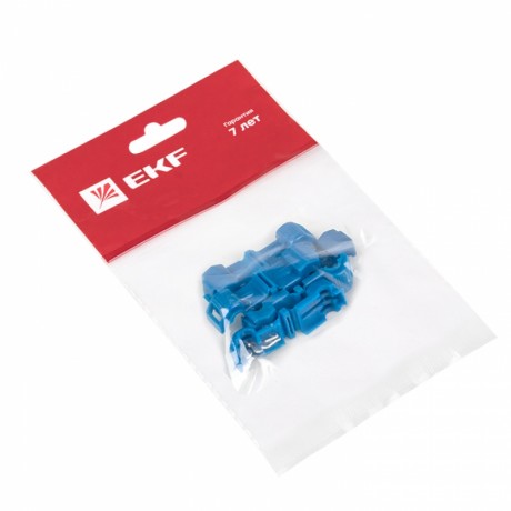 Ответвитель прокалывающий ОВ-Т 2 1.5-2.5 мм2 синий (5 шт) EKF PROxima plc-ovt-1.5-2.5r