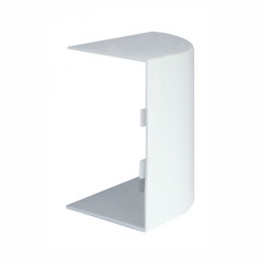 Заглушка (15х10) белая EKF-Plast z-15-10