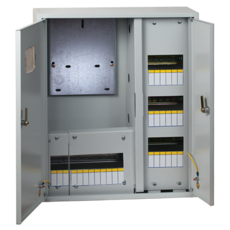 Щит учетно-распред. навесной ЩУРн 3/30 двухдверный (580х490х165) IP31 EKF PROxima mb23-3/30-2