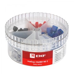Набор НШВИ(2) №2 (2x0,5-2x2,5мм2) EKF PROxima nabor-nshvi-2
