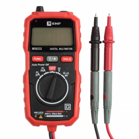 Мультиметр цифровой MS8232 EKF Expert In-180701-pm8232