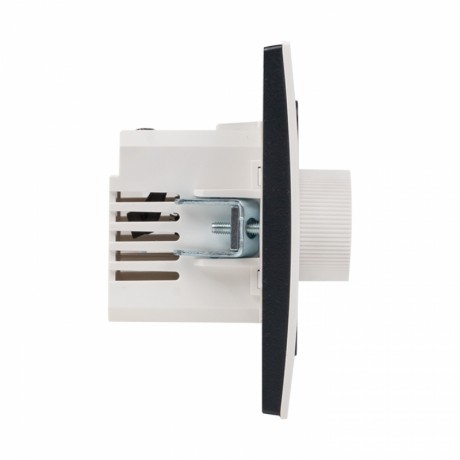 Стокгольм Рамка 2-местная белая с линией цвета черный EKF PROxima EXM-G-305-10