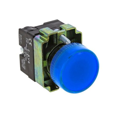 Лампа сигнальная BV66 синяя EKF 24В EKF PROxima xb2-bv66-24