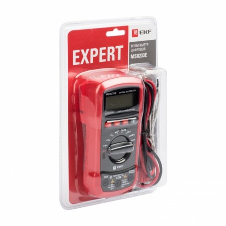 Мультиметр цифровой MS8233E EKF Expert In-180701-pm8233E