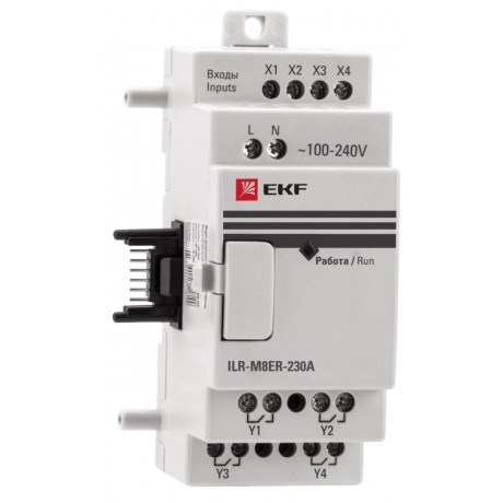 Модуль дискретного в/в 4/4 230В PRO-Relay EKF PROxima ILR-M8ER-230A