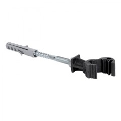 Держатель фасадный пластиковый с дюбелем L=100мм EKF PROxima lp-41100