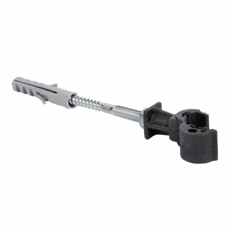 Держатель фасадный пластиковый с дюбелем L=100мм EKF PROxima lp-41100