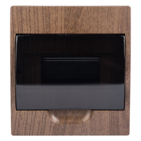 Щит распределительный навесной ЩРН-П- 8 темное дерево IP41 EKF PROxima pb40-n-8-dark