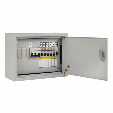 Щит осветительный ОЩВ с автоматическими выключателями 3P 1x63A 1P 6x16A oshv-63-6