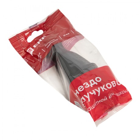 Роз. перенос. с защитной крышкой каучуковая 230В 2P+PE 16A IP44 EKF PRO RPS-012-16-230-44-r