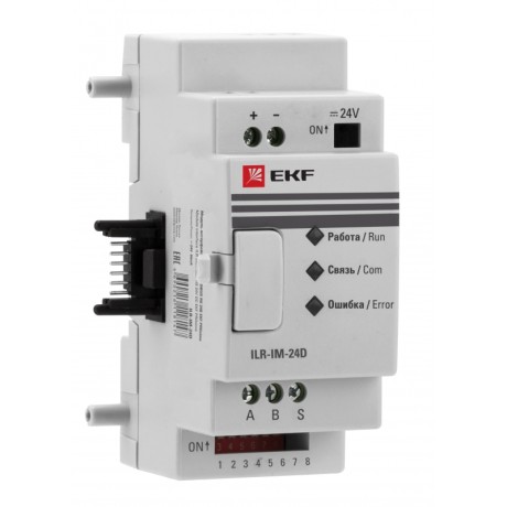 Модуль интерфейсный MODBUS RS 24В PRO-Relay EKF PROxima ILR-IM-24D