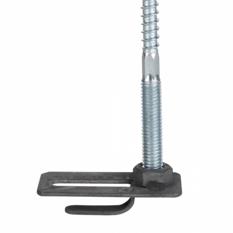 Держатель фасадный с крючком, L=160мм, HZ EKF PROxima lp-31616