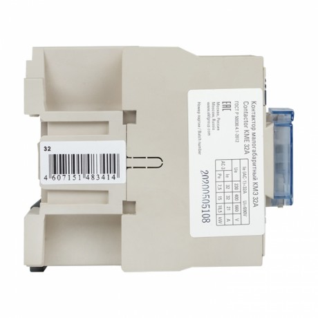 Контактор КМЭ малогабаритный 32А 380В 1NO EKF PROxima ctr-s-32-380