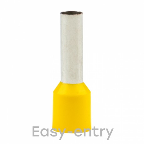 Наконечник штыревой втулочный изолированный НШвИ 6,0-12 (50шт.) EKF PROxima nhvi-6.0-12