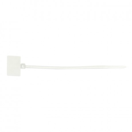 Хомут нейлоновый с маркировочной площадкой (2,5х110) (100шт.) EKF PROxima plc-c-p-2.5x110