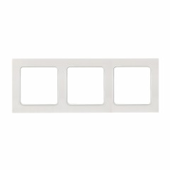 Стокгольм Рамка 3-местная белая EKF PROxima EZM-G-302-20