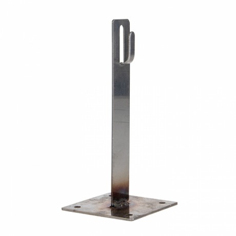 Держатель кровельный с подставкой h150/120мм, NI EKF PROxima lp-d2105-ni