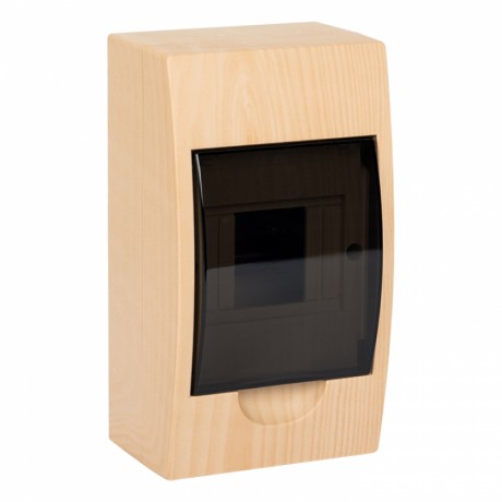 Щит распределительный навесной ЩРН-П- 4 светлое дерево IP41 EKF PROxima pb40-n-4-light