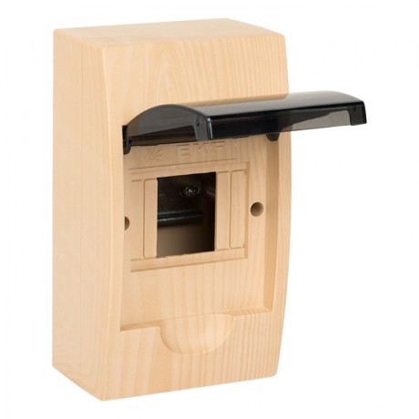 Щит распределительный навесной ЩРН-П- 4 светлое дерево IP41 EKF PROxima pb40-n-4-light