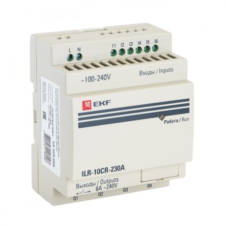 Программируемое реле 10 в/в 230В PRO-Relay EKF PROxima ILR-10CR-230A