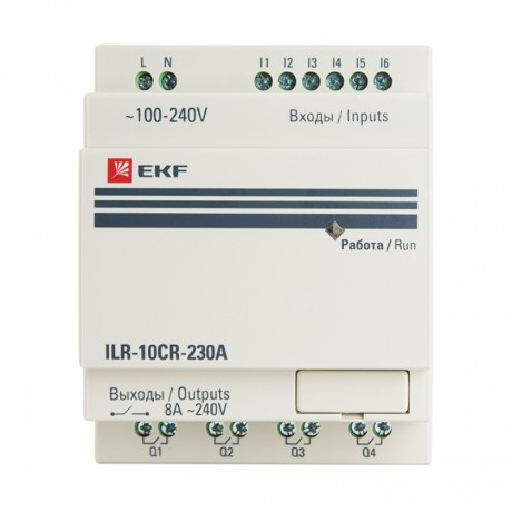 Программируемое реле 10 в/в 230В PRO-Relay EKF PROxima ILR-10CR-230A