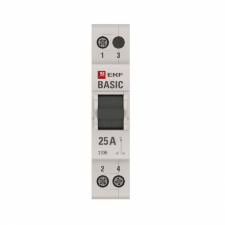 Трехпозиционный переключатель 1P 25А EKF Basic tps-1-25