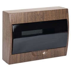 Щит распределительный навесной ЩРН-П-12 темное дерево IP41 EKF PROxima pb40-n-12-dark