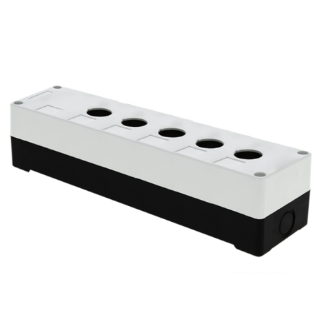 Корпус КП105 пластиковый 5 кнопок белый EKF PROxima cpb-105-w