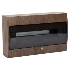 Щит распределительный навесной ЩРН-П-18 темное дерево IP41 EKF PROxima pb40-n-18-dark