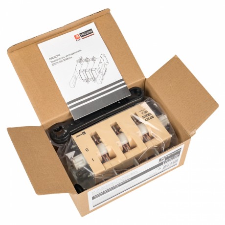 Выключатель-разъединитель ВР32У-31А31220 100А 1 направ. с д/г камерами несъемная левая/правая рукоятка MAXima EKF PROxima uvr32-31a31220