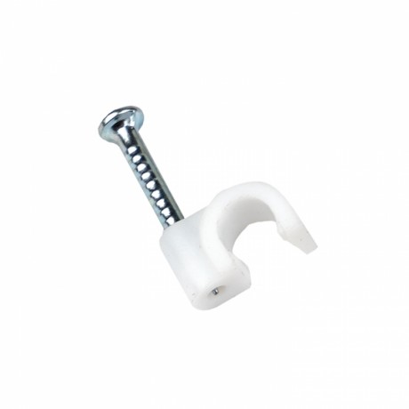 Скоба крепежная круглая (4мм.) (50шт.) EKF PROxima plcn-sr-4