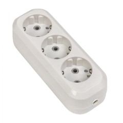 Колодка 3 гн. 16А 3,5кВт с/з Эксперт EKF PROxima AKB16-3