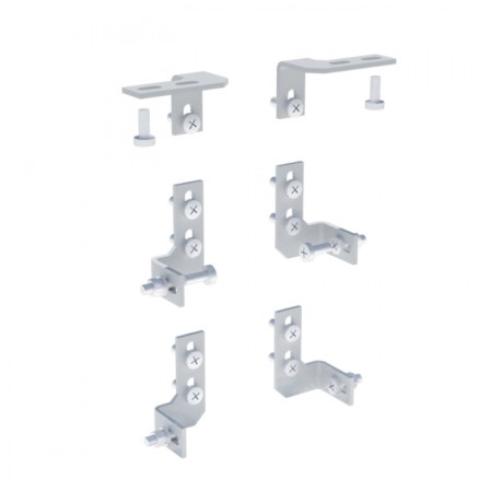 Комплект крепёжных уголков для монтажной платы (6 шт) EKF AVERES AMPF6