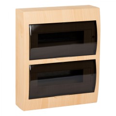 Щит распределительный навесной ЩРН-П-24 светлое дерево IP41 EKF PROxima pb40-n-24-light