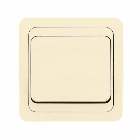 Лондон Выключатель 1-клавишный 10А бежевый EKF PROxima EEV10-021-20