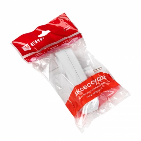 Разветвитель 3 гн. б/з плоский 6А 250B EKF PROxima ARP6-3