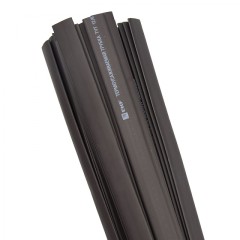 Термоусаживаемая трубка ТУТ нг 10/5 черная в отрезках по 1м EKF PROxima tut-10-b-1m